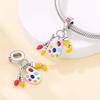 Art Oil Painting Bracelet DIY Bead Drip Pendant Famous Artwork Vintage Literary Accessory