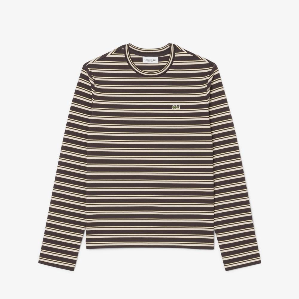 Lacoste Women's Multi-Stripe Long-Sleeve T-Shirt TF7573-56G4BV