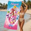 Customizable personalized beach towels Catch! Teenieping themed designs.Suitable for the beach, yoga, sports;ideal as beach accessories