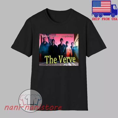 The Verve Bitter Sweet Symphony Uomo Nero Taglia S-5XL