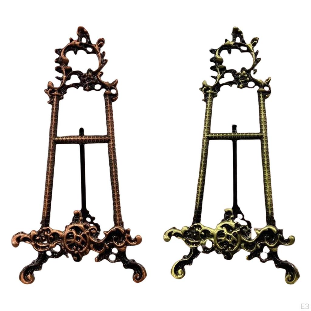 Plate Display Stand Picture Frame Portable Stable Premium Versatile Practical Bracket