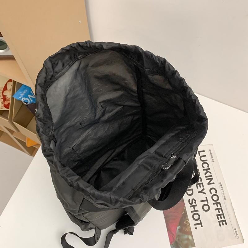 Drawstring Backpack Student Schoolbag Unisex Travel Outdoor Backpack