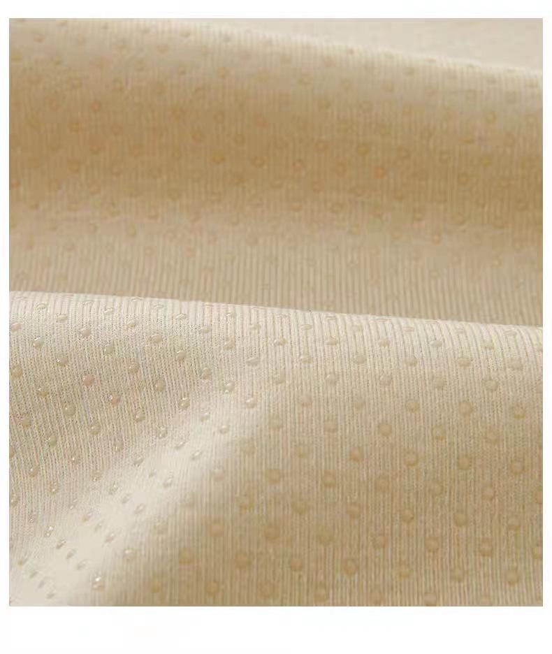 Cream Waffle Solid Sofa Cushion: Universal, Soft, Skin-Friendly, Waterproof & Non-Slip.