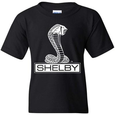 Shelby Cobra Youth T-Shirt American Classic Muscle Car Ford Mustang Kids Tee