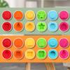Dinosaur Matching Eggs Toys Fine Motor Toys Toddler Toy For 2 3 Years Old Girls Boys 18 Months Kids 12 PCS Color Eggs Match,Count Eggs Educational Toy