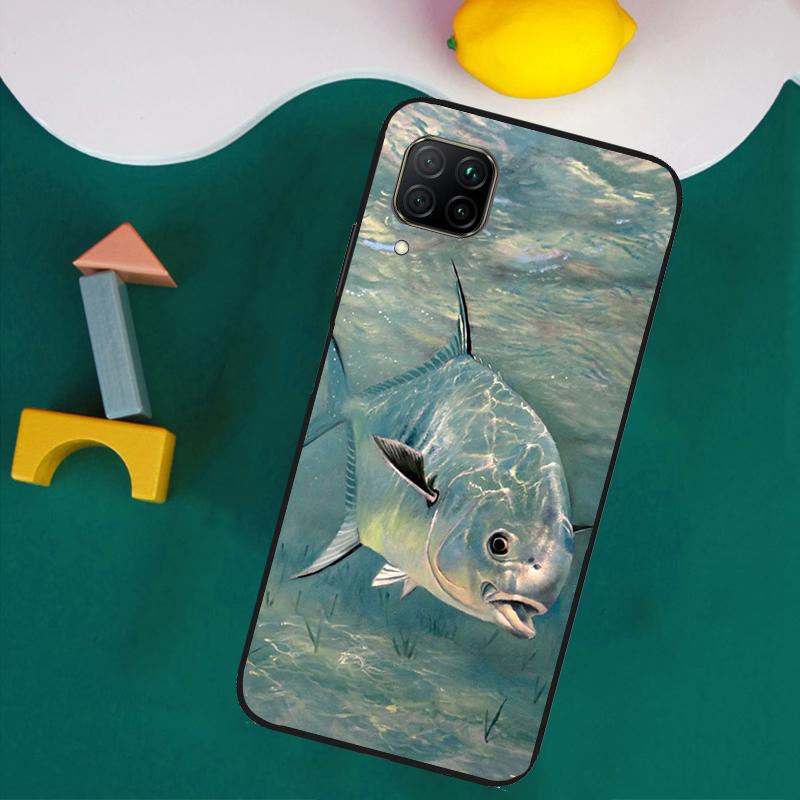 Fish Fishing For Huawei Nova 11i 12s 12i 8i 7i Y73 Y70 Y90 Y60 Y72 Y61 Y91 9 10 SE P30 Pro P40 Lite Case
