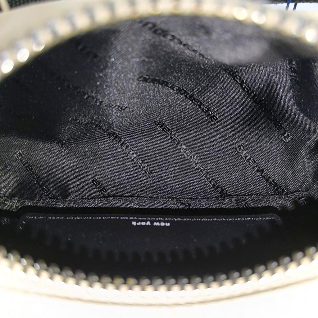 [Pre-Owned] Heirloom Series Shoulder Strap Rhinestone Logo Satin Nylon Tote Bag - Good #1GTUEUN