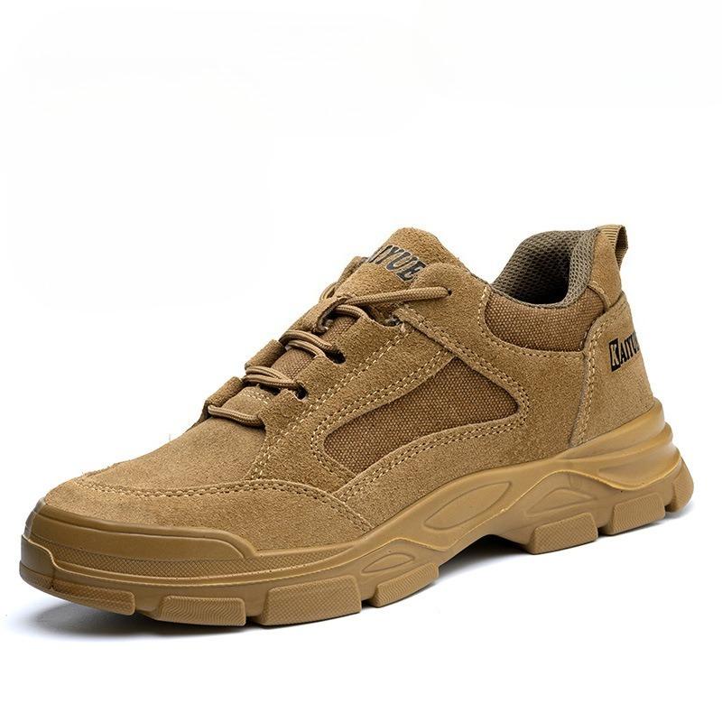 Fashion New Work Safety Shoes for Men Steel Toe Shoes Women Indestructible Work Shoes Outdoor Construction Puncture-Proof Safety Boots