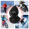 Winter Hat With Face Cover Warm Windproof Breathable Adjustable Drawstring Headwear Winter Hood Hat For Cold Weather Cycling