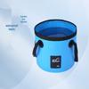 Portable Folding PVC Fishing Bucket & Water Storage Bag - 3D Outdoor Handheld Fish Container