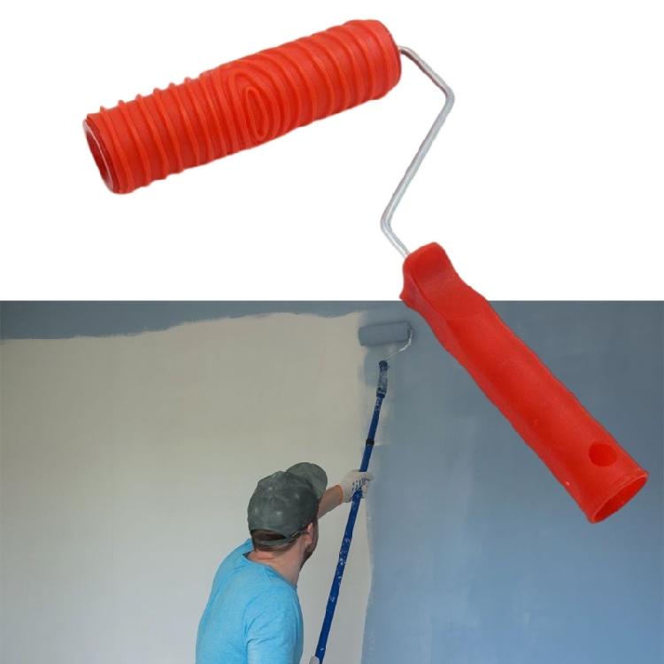 Upgrades Rubber Wood Texture  Roller Floor Decoration Brush Simple To Operat for Easy  Wall Painting & Homes  Art Projects