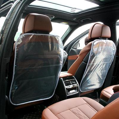 PE Film Protective Cover Anti-dirt Mat Car Seat Back Anti-slip Anti-step And Anti-kick Mat For Children G2E9