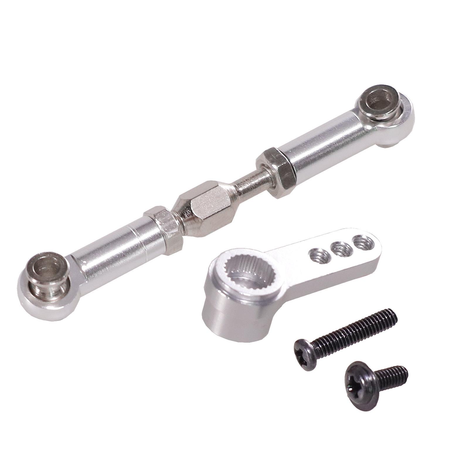 

Meijiaxin 1/16 RC Car Metal Steering Rod Servo Arm (For Models 16207, 16208, 16210, H16BM)