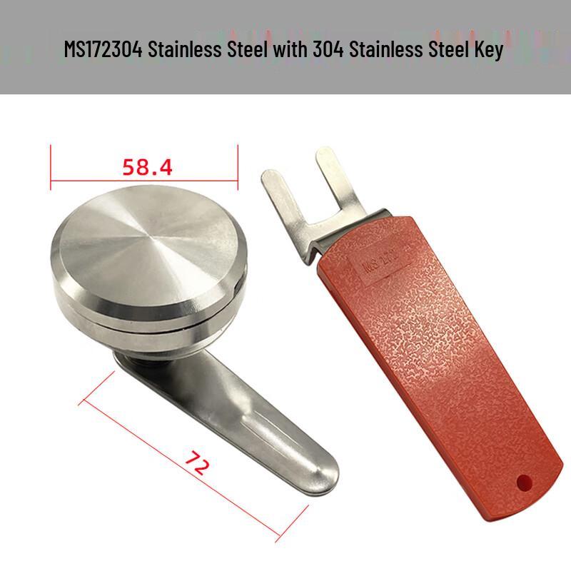 MS172 304 Stainless Steel Cylindrical Cam Lock
