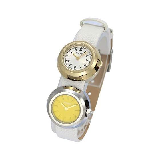 MOUSSY Watch MOUSSY Watch Twin Case MOUSSY Women s Yellow White WM0031V1
