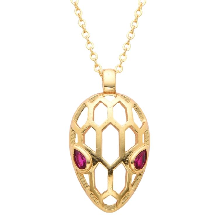 Snake Charm Necklace Enhancing Styles Trendy Women Accessories Fashion Statement Necklace for Parties and Gatherings