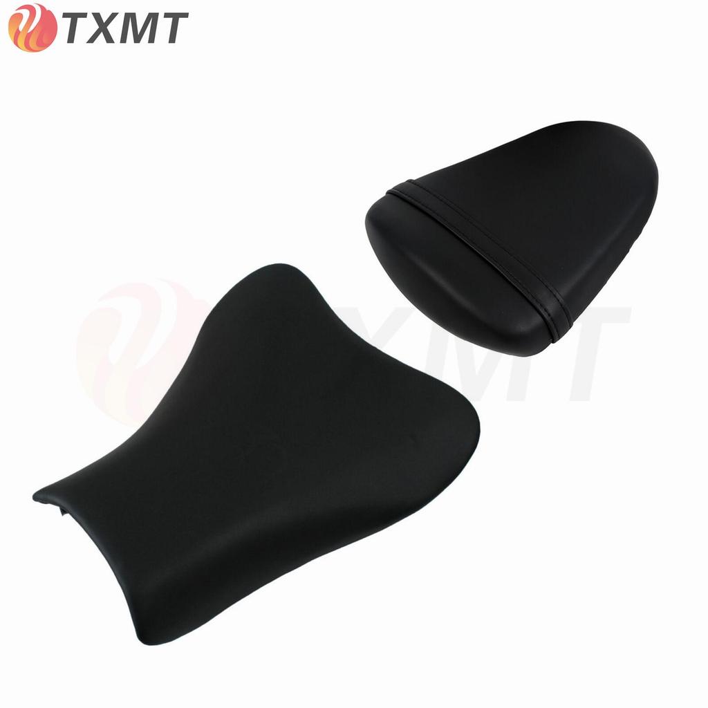 Suitable for Suzuki GSXR1000 07-08 K7 K8: Modified Front & Rear Seats with Front Seat Bag & Leather Cover.