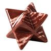 Narmada Shiva Lingam Merkaba Kristallstern zur Heilung - Original zertifizierter Merkaba Heilkristall für Energieausgleich und spirituelles Wachstum - Verbessert