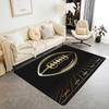 2D Basketball Court Area Rug Soft Non-Slip Basketball Crack Print Floor Mat Sports Theme Decor Carpet for Bedroom Game Room