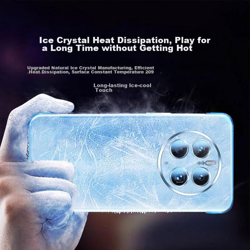 Huawei Mate50 Phone Case, Shockproof, Anti-Fingerprint, Ultra-Thin, Borderless, Transparent Lens Protection for Naked Phone