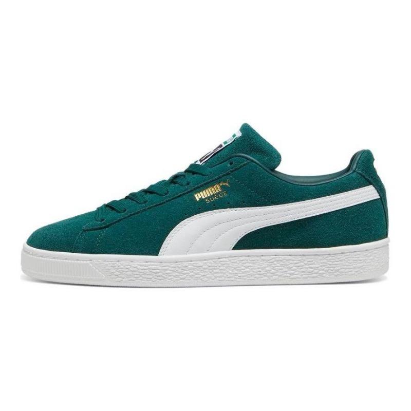 PUMA Suede Classic Unisex Low-top Thin Sole Comfortable Wearable Light Skate Shoes Green 399781-15 35.5