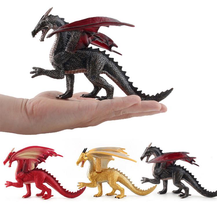 Stone Dragons Toy Figure Realistic Dinosaur Model Kids Birthday Gift Toys