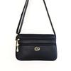 Big Bag Summer New Solid Color Soft Leather Medium and Old Mother Bag Large Capacity Oblique Span Shoulder Women's Bag
