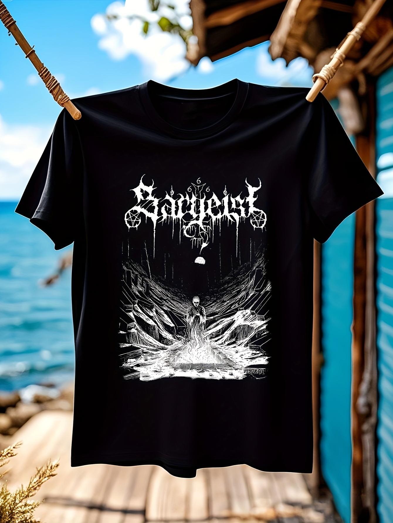 Heavy Mental Band Sargeist Graphic Tshirt Graphic Tshirt ... L