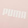Puma Tape Logo Print American Vintage Casual Sports Crew Neck Short Sleeve T-Shirt Women Tops Pink 587004-03