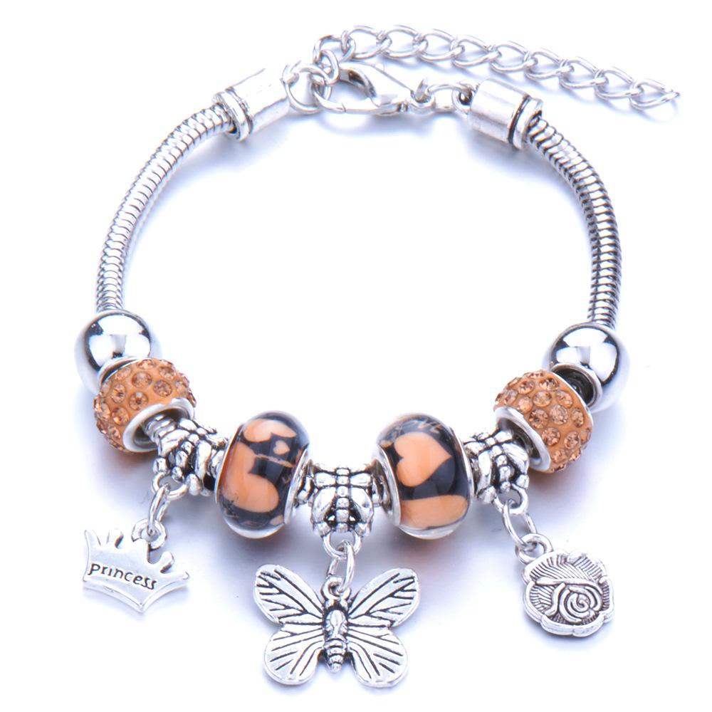 Süßes Haustier-Thema Tieranhänger Armband mit Zinklegierung Hummerverschluss Modeschmuck