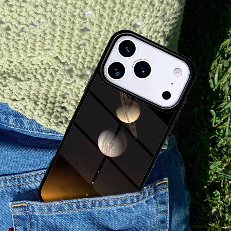 Astronomy Planets Phone Case Cover for IPhone 11 12 13 14 15 16e 17 Pro Max Coque for IPhone 17 Air