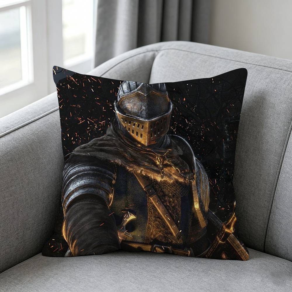 Darkk Souls   Pillow Cover Simple Solid Color Design Surprise For Multiple Bedroom Styles