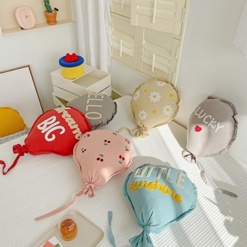 Unique Balloon Cartoon Cushions, Soft Polyester Throw Pillow for Bedding and Seating Decoration, Great for Age Group
