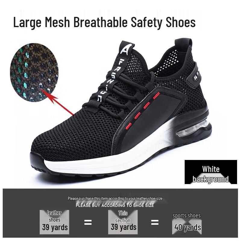 Bozong Meita Men s Steel Toe Safety Shoes 36