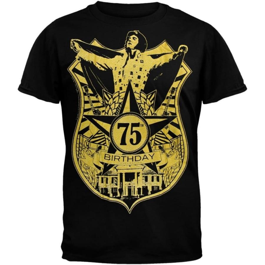 Elvis Presley 75th Birthday Star Subway T-Shirt S