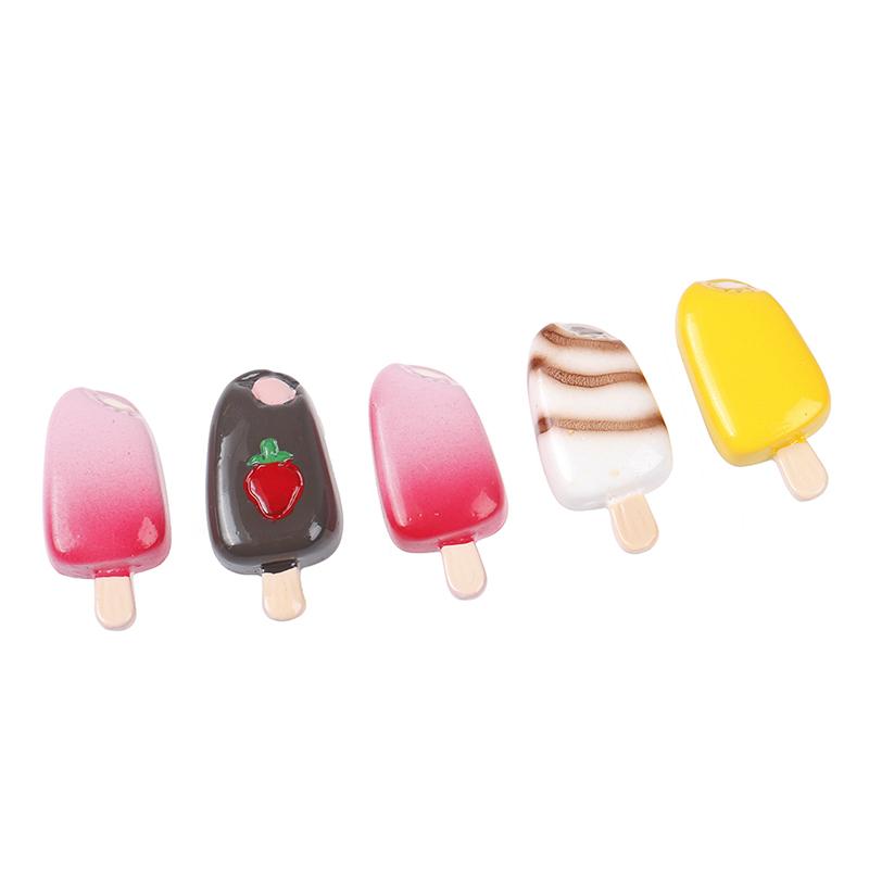 Creative Doll House Mini Food Toy Mold Personality Simulation Ice Cream Diy Jewelry Accessories