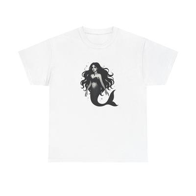 T-shirt Unisex Adulto Sirena Goth Sirena Dark Fantasy