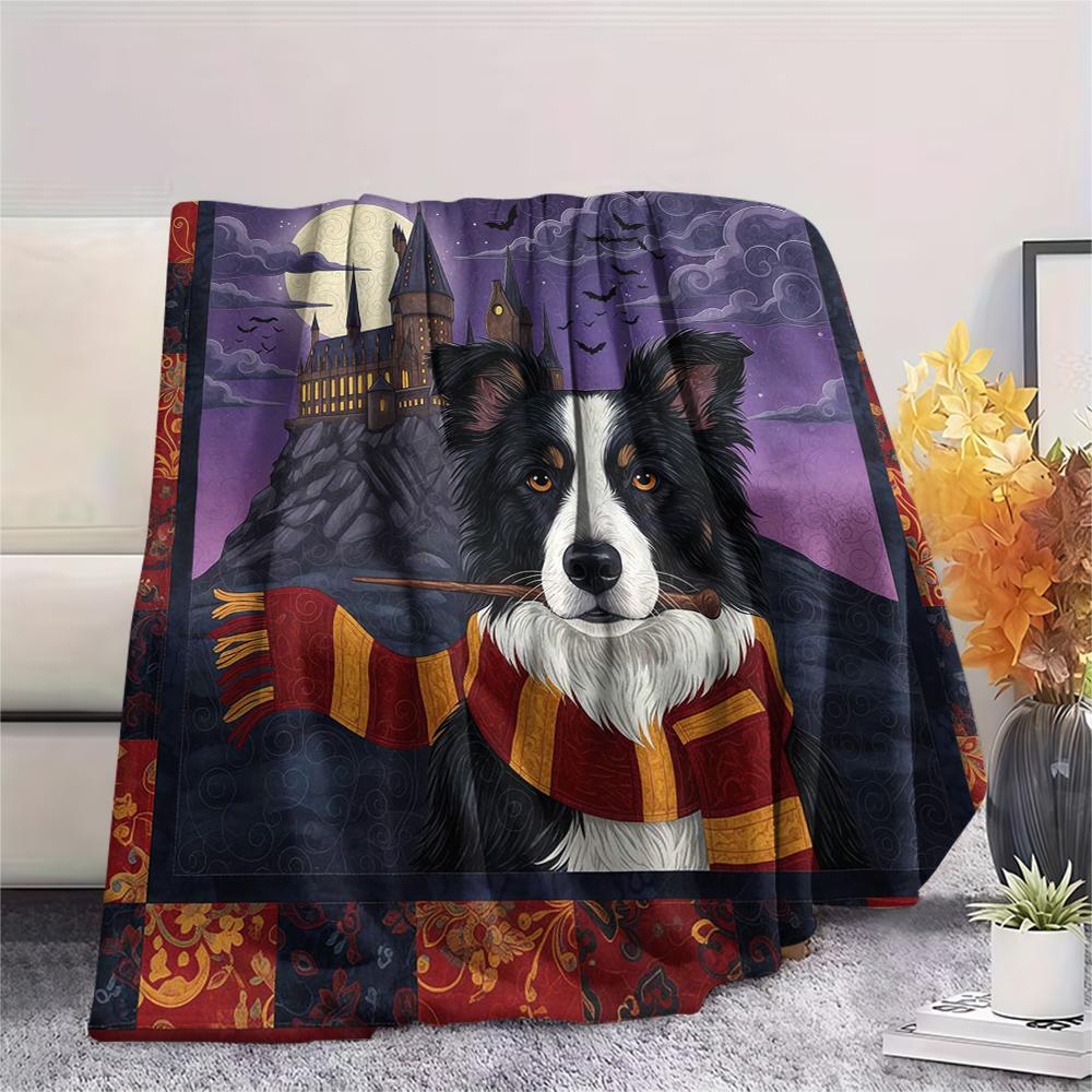 1 Stück Flanelldecke mit Cartoon-Druck, Hohe Qualität, Bequem für alle Jahreszeiten, Heimdekoration, Wärme und Komfort, Perfekt als Weihnachts- oder Geburtstagsgeschenk