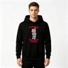 Men Casual Crewneck Hoodie, Funny Chill Guy Meme Printed Long Sleeve Pullover Sweatshirt for Daily Wear