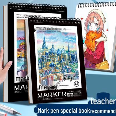 8K Thickened A4 Blank Sketchbook for Art Students