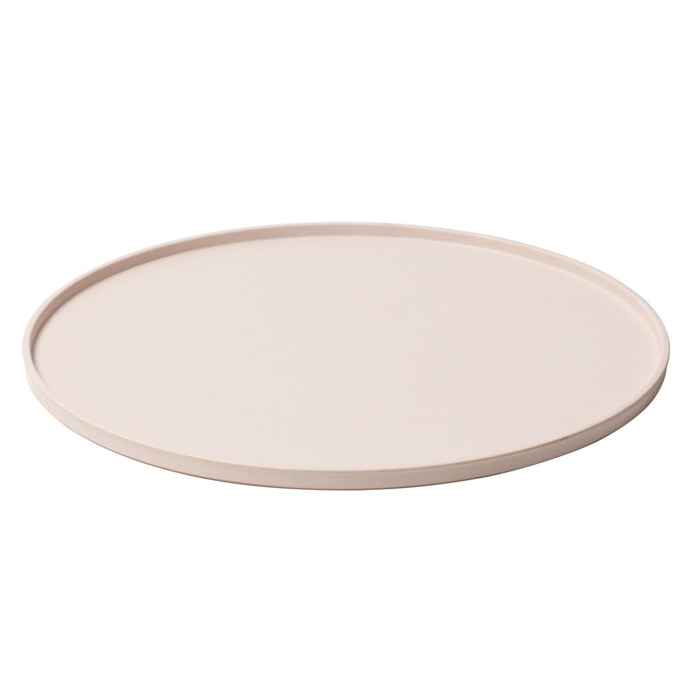 

ideaco Extra Large Platter, Flat Plate, 28cm Diameter x 1.1cm Height, WAMONO 28 Sakura (Pink)