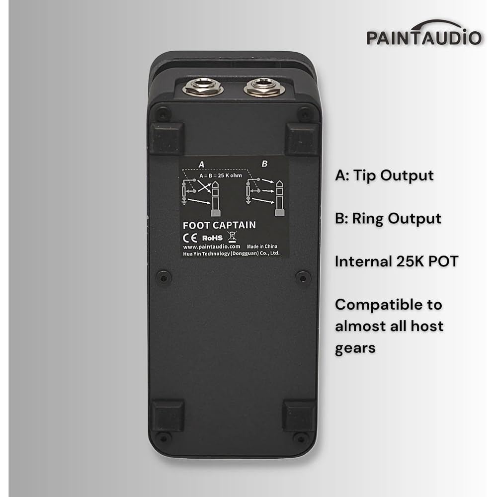 [Genuine Domestic Product] PAINTADIO FOOT CAPTAIN Expression Pedal External Pedal Extension Pedal...
