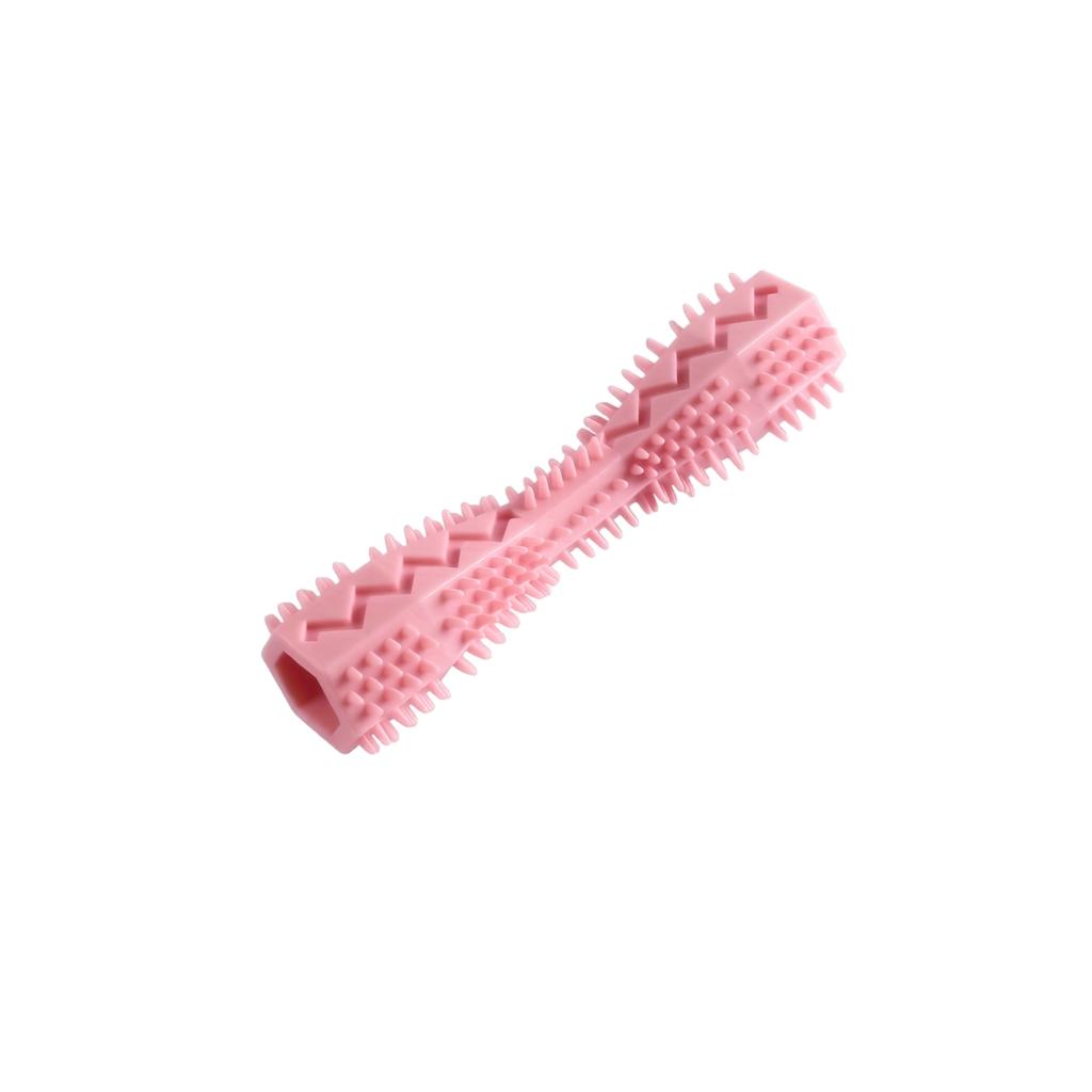 Dog Chew Toy Durable Rubber Dental Stick for Teeth Cleaning and Slow Feeding Interactive Pet Toy for Aggressive Chewers