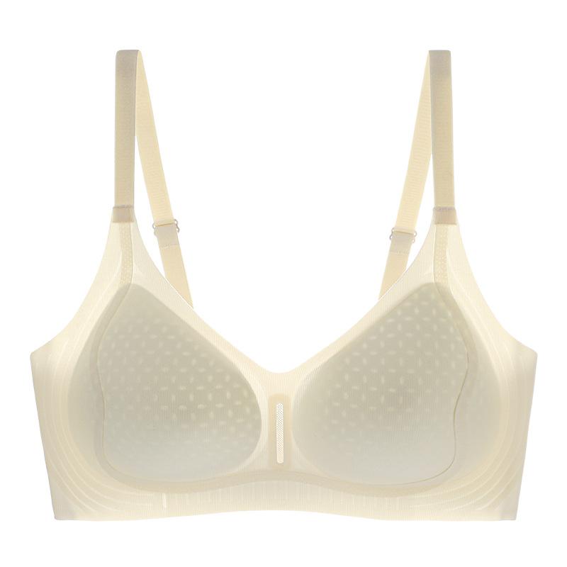 Traceless underwear, women's small breasts gather, soft support, lift and close secondary breasts, anti-sagging hole cup, bra cover.