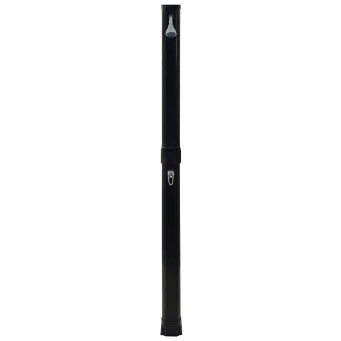 Douche solaire pliable - Noir - 23 x 15 x 214 cm