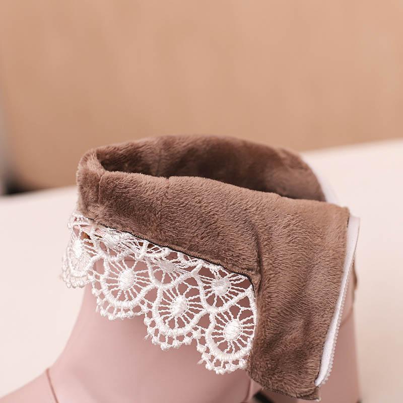 Damskie botki na wysokim obcasie jesień i zima nowy kolor rzymskie botki grube obcasy duże rozmiary damskie buty