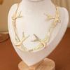 Women Ins Collarbone Chain Birds Necklace Jewelry Accessories
