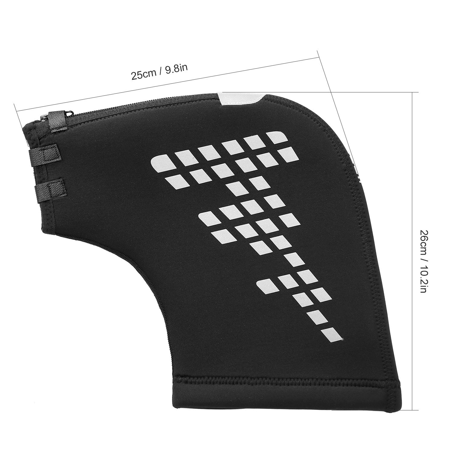 Mountain Bike Handlebar Mittens Windproof Thermal Covers Soft Lining for Winter Cycling