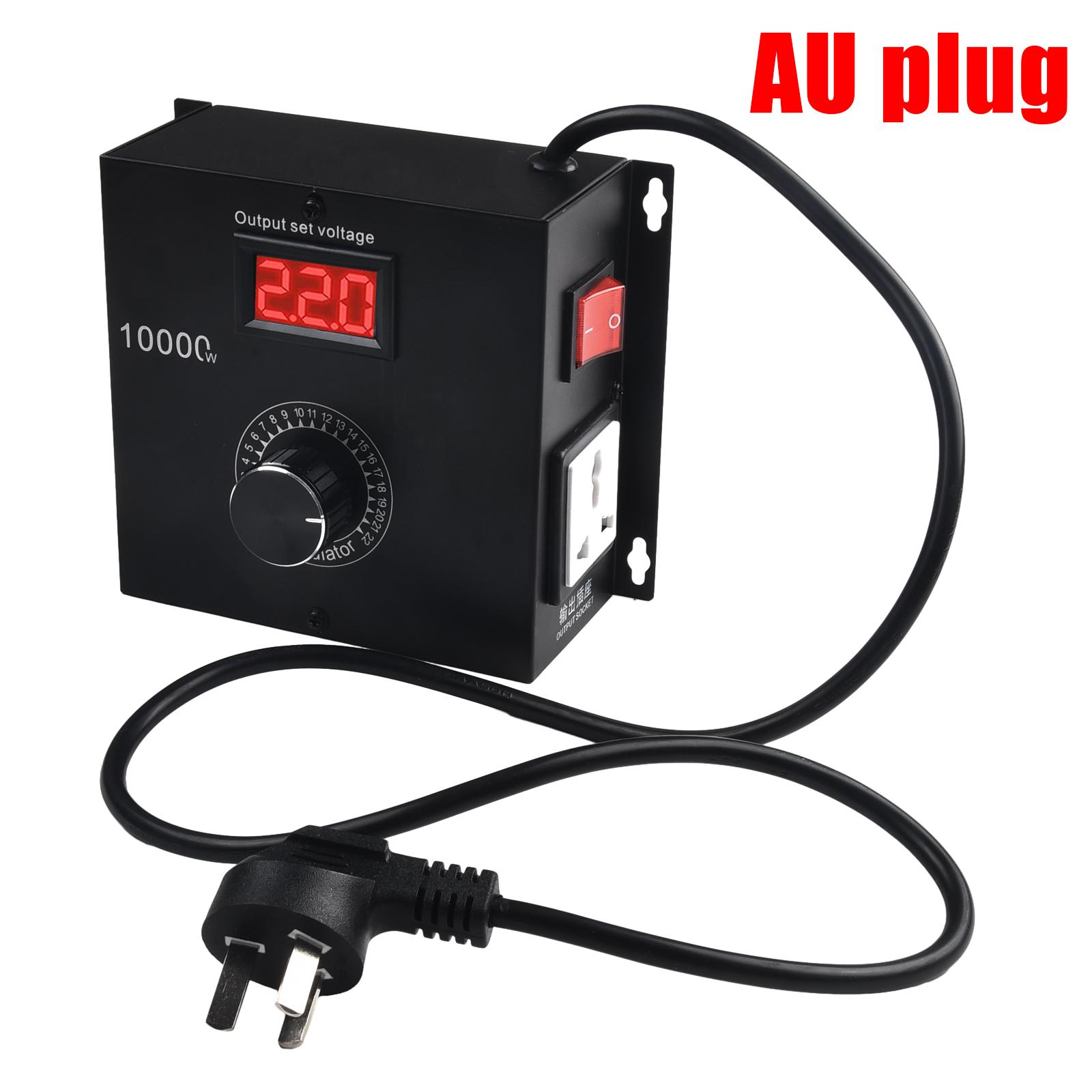 

Adjustable Output Voltage 0 220V Voltage Regulator for SCR Electronic Temperature Control FAN Speed (80 characters)