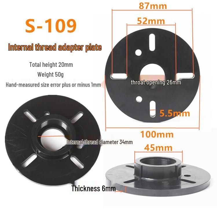 

Универсальный адаптер рупорного твитера к плоскому раструбу с наружной и внутренней резьбой